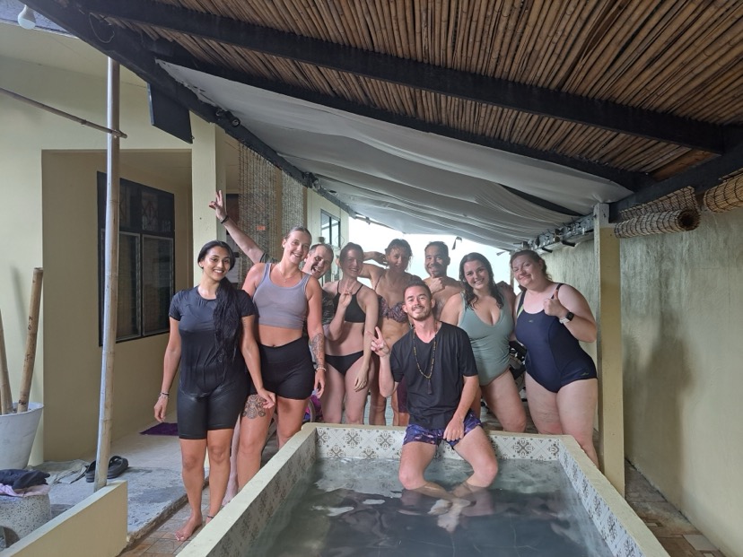 Breathwork facilitator training cohort in Koh Samui Thailand